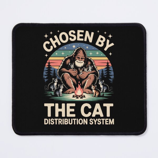 Item preview, Chosen By The Cat Distribution System Cat Lover Gift designed and sold by Say It With Ink.