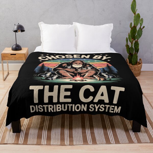Item preview, Chosen By The Cat Distribution System Cat Lover Gift designed and sold by Say It With Ink.