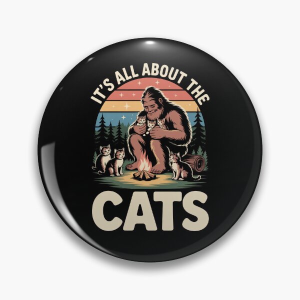 Item preview, It's All About The Cats Funny Cat Lover Gift Cat Life designed and sold by Say It With Ink.