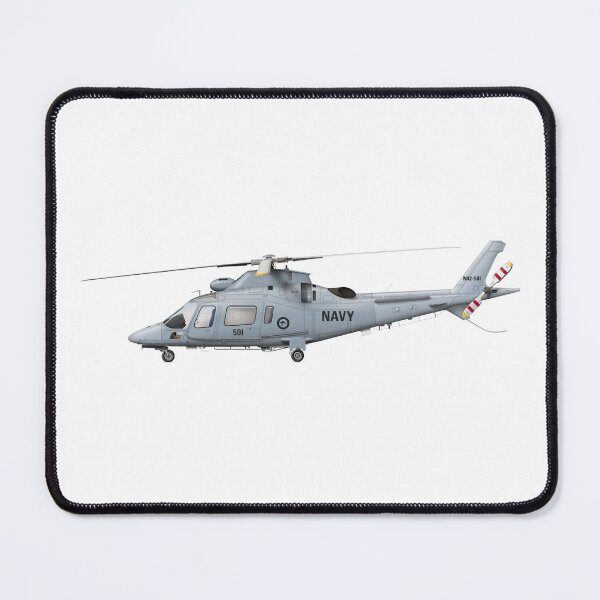 Item preview, AGUSTA A109E POWER N42-501 ROYAL AUSTRALIAN NAVY designed and sold by Grubby Fingers Aircraft Illustration.