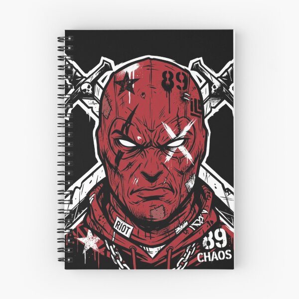 Item preview, Deadpool Style Chaos Mask designed and sold by Stickersdevelop.