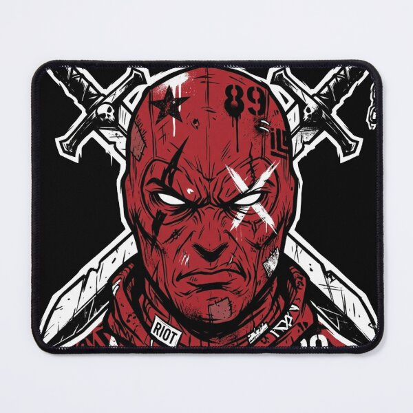 Item preview, Deadpool Style Chaos Mask designed and sold by Stickersdevelop.