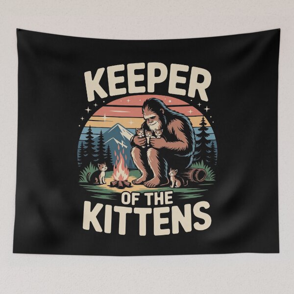 Item preview, Keeper Of The Kittens Funny Cat Lover Kitten Gift designed and sold by Say It With Ink.