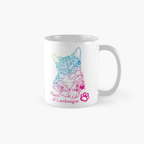 Item preview, PAWS of Lembongan - Animal Rescue Tee - Cat gradient designed and sold by maroosh2026.