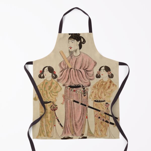Item preview, Prince Shotoku Vintage Portrait - Traditional Japanese History Art designed and sold by vekotpu.