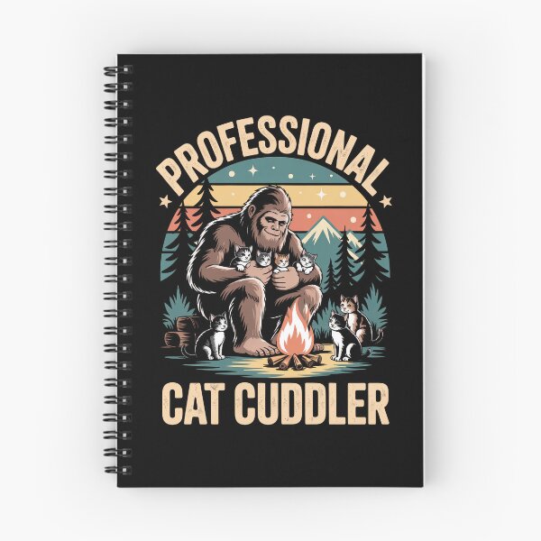 Item preview, Professional Cat Cuddler Funny Cat Lover Gift Cat Dad designed and sold by Say It With Ink.