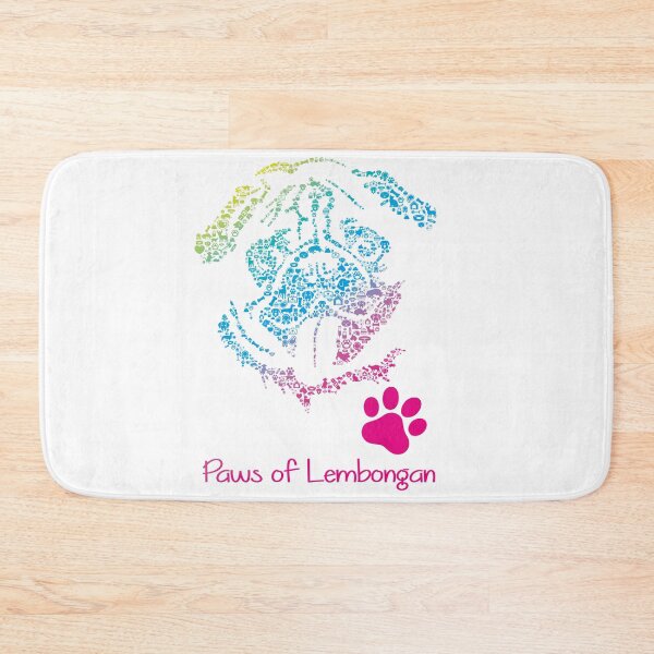 Item preview, PAWS of Lembongan - Animal Rescue Tee - Pug gradient designed and sold by maroosh2026.