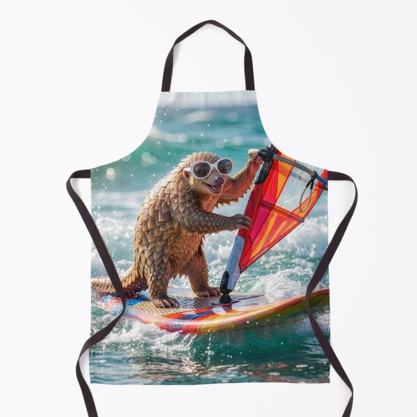 Item preview, Windsurfin' Pangolin designed and sold by Tridentulus.