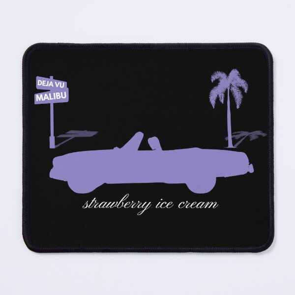 Item preview, Deja Vu Malibu - Strawberry Ice Cream Aesthetic Car designed and sold by urstyle04.