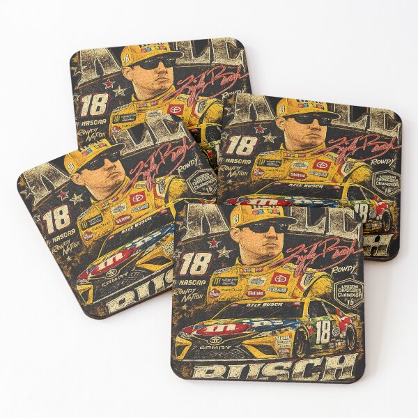 Item preview, Vintage Kyle Busch ,18 Racing Rowdy Busch Vintage Style designed and sold by FreshHub9.