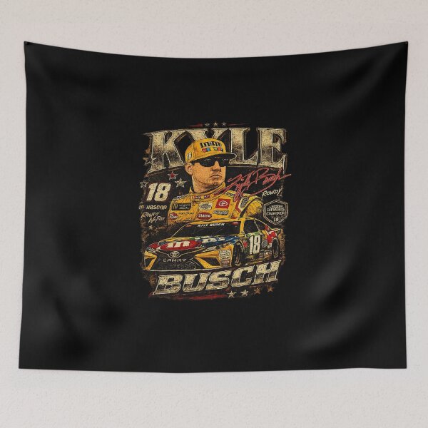 Item preview, Vintage Kyle Busch ,18 Racing Rowdy Busch Vintage Style designed and sold by FreshHub9.