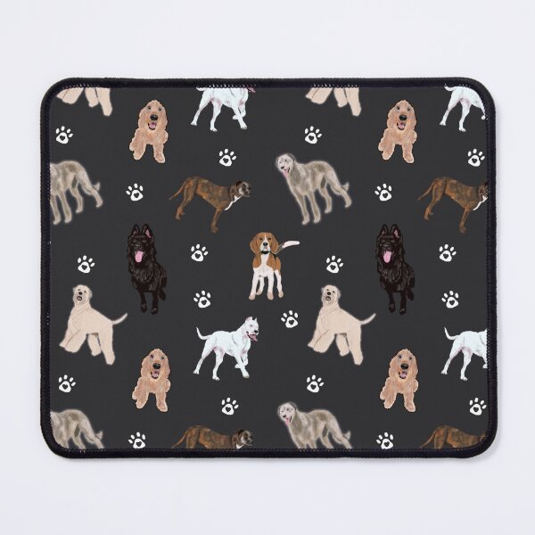 Item preview, Ultimate Dog Lover Black Pattern Terrier Spaniel Shepherd Brindle Dogo Beagle Wolfhound Wheaten  designed and sold by yashiki.