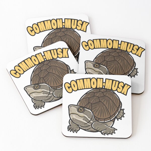 Item preview, Common Musk Turtle Japanese Pop Art designed and sold by Rie-TortoTurtle.