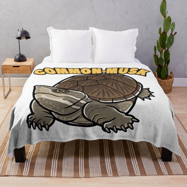 Item preview, Common Musk Turtle Japanese Pop Art designed and sold by Rie-TortoTurtle.