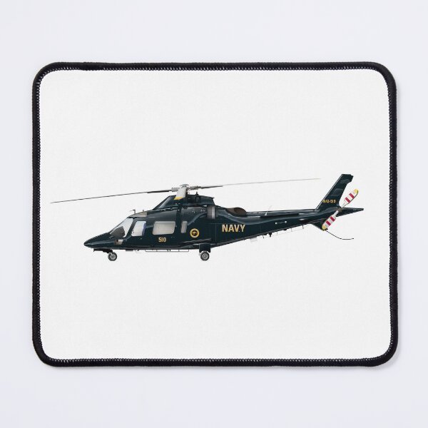 Item preview, AGUSTA A109E POWER N42-510 ROYAL AUSTRALIAN NAVY designed and sold by Grubby Fingers Aircraft Illustration.