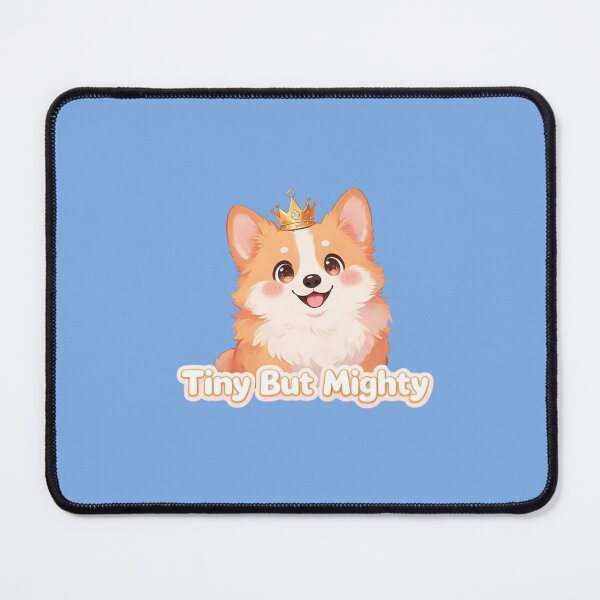 Item preview, Tiny But Mighty Cute Corgi Crown Kawaii Dog designed and sold by carestazafeli.