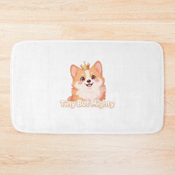 Item preview, Tiny But Mighty Cute Corgi Crown Kawaii Dog designed and sold by carestazafeli.