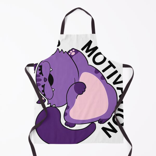 Item preview, Zero Percent Motivation Cat designed and sold by kidgenerationtk.