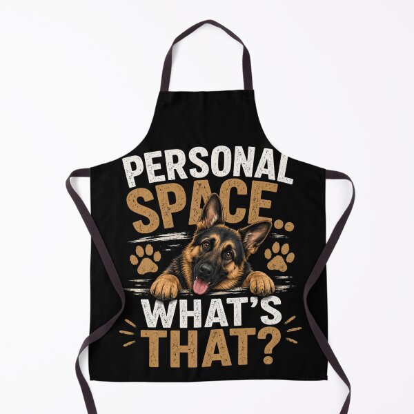 Item preview, Personal Space? What’s That? – Funny German Shepherd designed and sold by DailyMayhem.