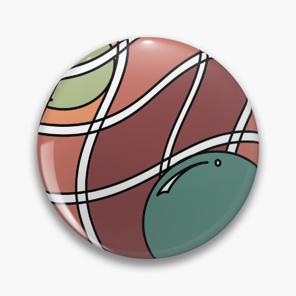 Item preview, Retro Orbit Shapes – Mid Century Abstract Color Geometry designed and sold by Moon-Petal.