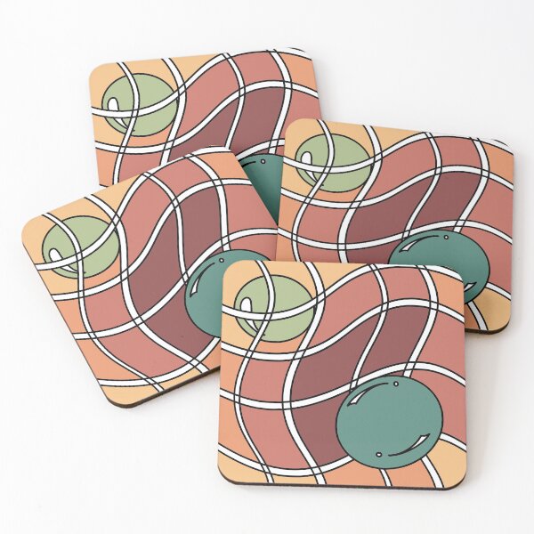 Item preview, Retro Orbit Shapes – Mid Century Abstract Color Geometry designed and sold by Moon-Petal.