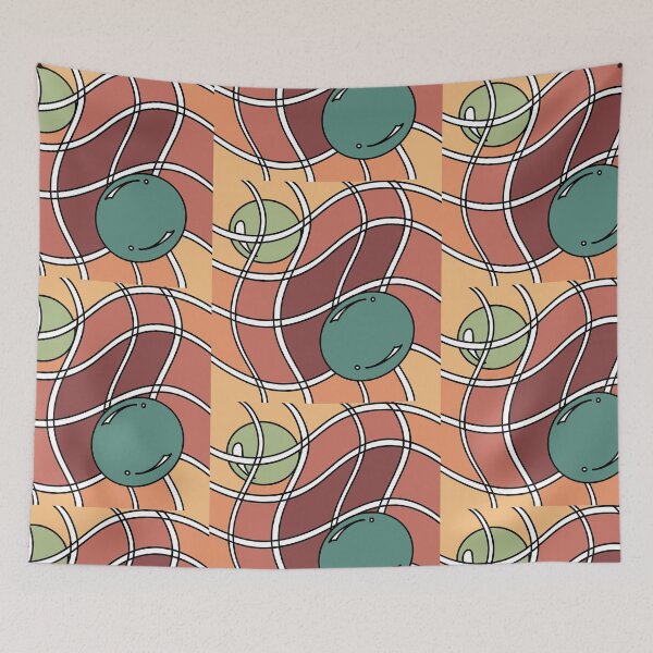 Item preview, Retro Orbit Shapes – Mid Century Abstract Color Geometry designed and sold by Moon-Petal.
