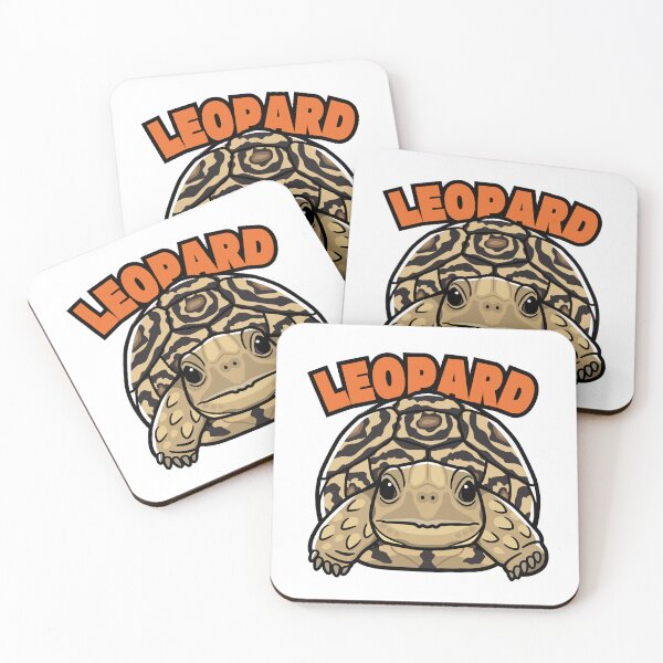 Item preview, Leopard Tortoise Japanese Pop Art designed and sold by Rie-TortoTurtle.