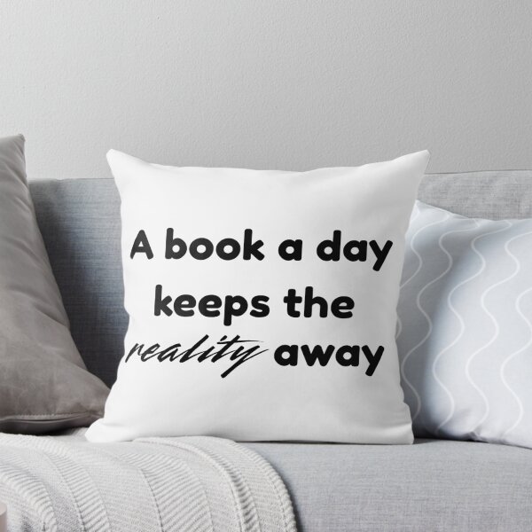 Item preview, A Book a Day Keeps the Reality Away designed and sold by Marianna's Meraki.