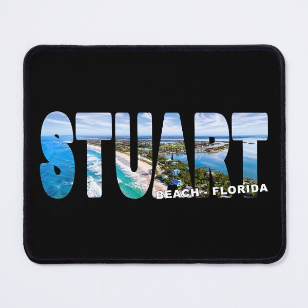 Item preview, STUART Beach Florida - Martin County View over Beach and St. Lucie Inlet designed and sold by Adam Gormley.