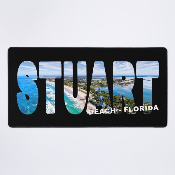 Item preview, STUART Beach Florida - Martin County View over Beach and St. Lucie Inlet designed and sold by Adam Gormley.