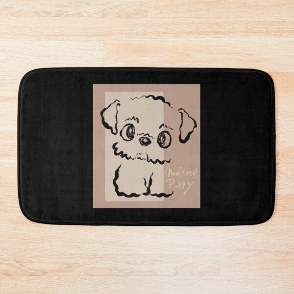 Item preview, Maltese puppy is looking at me designed and sold by Toru Sanogawa.
