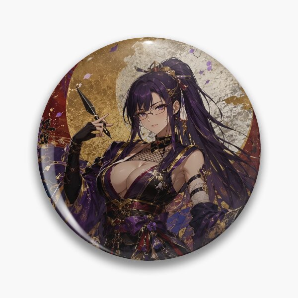Item preview, Ayame Sarutobi Elegant Japanese Anime Art | Gintama Ninja Waifu Aesthetic designed and sold by Dyan4.