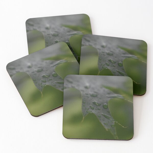 Item preview, Waterdrops on a leaf  designed and sold by JaysUrbanLense.