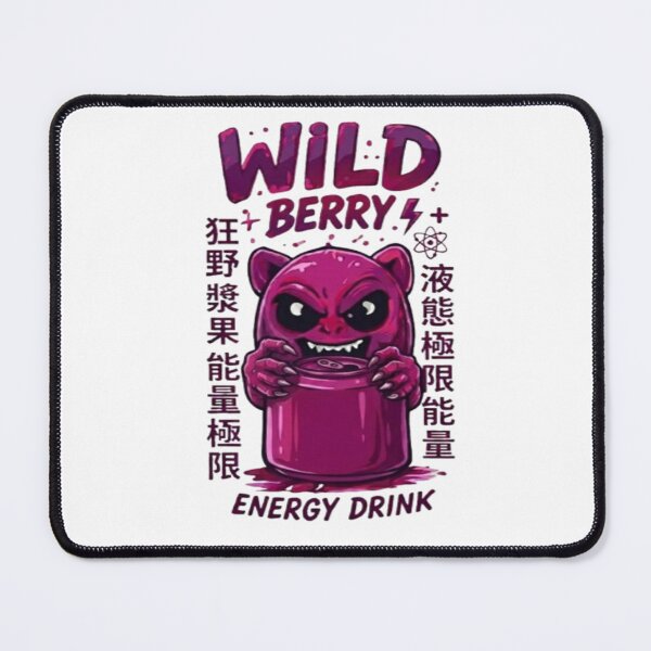 Item preview, Wild Berry Monster Energy Drink Illustration designed and sold by Ahmedsyde.
