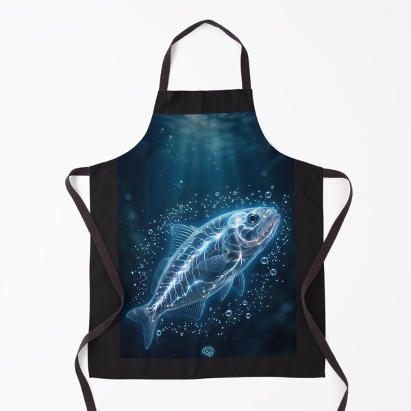 Item preview, Biopunk Deep Sea Fish - Glowing Neural Network designed and sold by KnzSHOPPING.