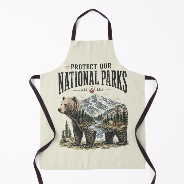 Item preview, National Parks Bear Graphic, Vintage Wildlife designed and sold by OndaLifeCo.