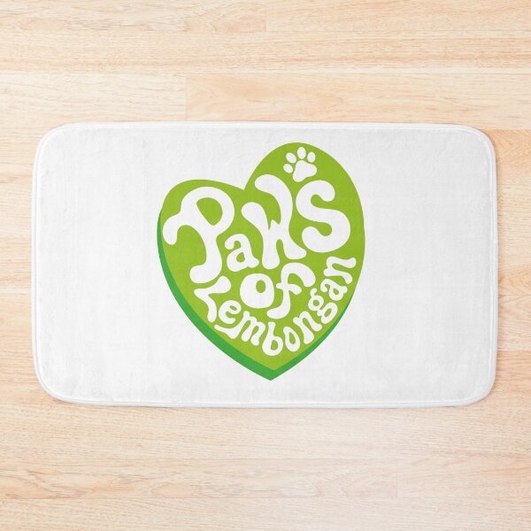 Item preview, PAWS of Lembongan - Animal Rescue Heart Tee - green designed and sold by maroosh2026.