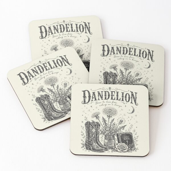 Item preview, Vintage Dandelion Wildflower designed and sold by OndaLifeCo.