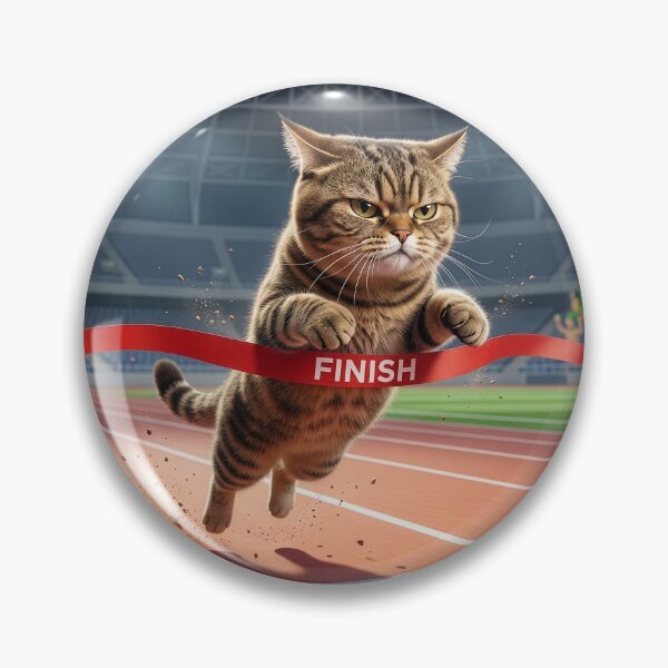 Item preview, Tabby Cat Wins the Race designed and sold by Tridentulus.