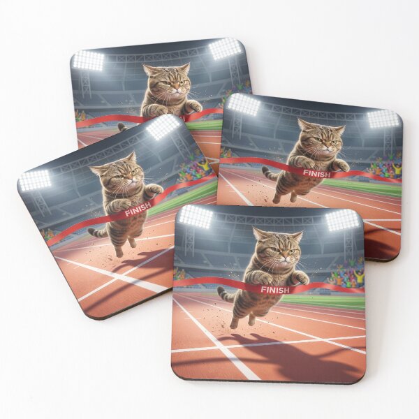 Item preview, Tabby Cat Wins the Race designed and sold by Tridentulus.