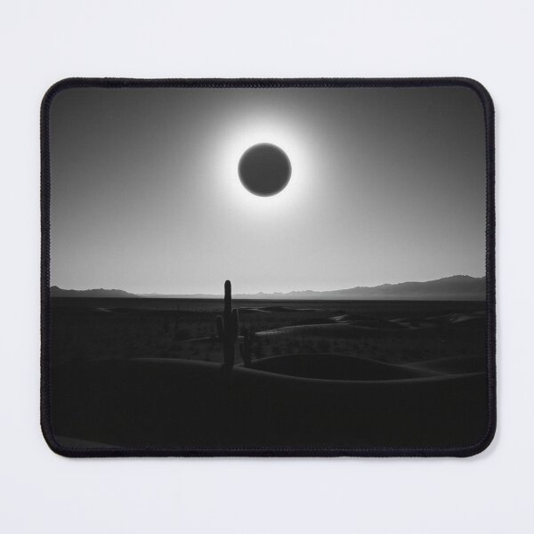 Item preview, Solar Eclipse Over Desert Dunes designed and sold by EllDAV777.