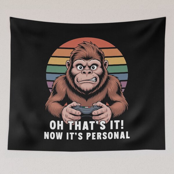 Item preview, Oh That's It Now It's Personal Funny Gamer Gift Gaming designed and sold by Say It With Ink.
