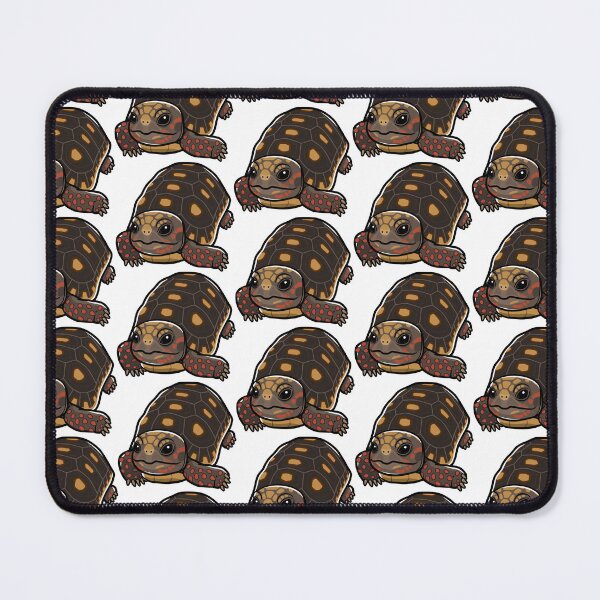 Item preview, Red-footed Tortoise Japanese Pop Art designed and sold by Rie-TortoTurtle.