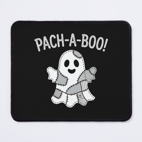 Item preview, Patch A Boo Cute Patchwork Ghost designed and sold by GiggleInkTees.