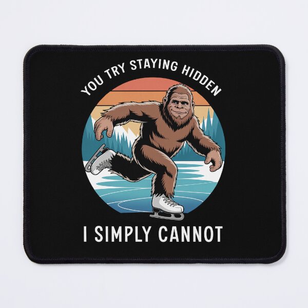 Item preview, You Try Staying Hidden I Simply Cannot Funny Ice Skating Gift designed and sold by Say It With Ink.