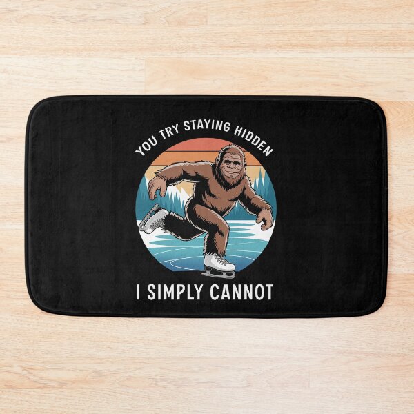 Item preview, You Try Staying Hidden I Simply Cannot Funny Ice Skating Gift designed and sold by Say It With Ink.