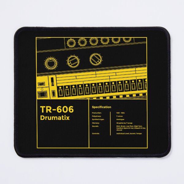 Item preview, 606 Drum Machine Acid House Techno designed and sold by AtomicMalibu.