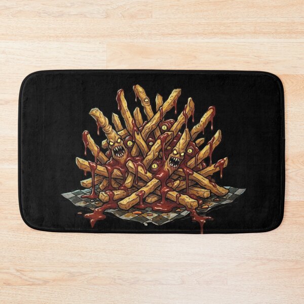 Item preview, Creepy Fries — Monster French Fries Horror Cartoon designed and sold by David Mateo ArtWorks.