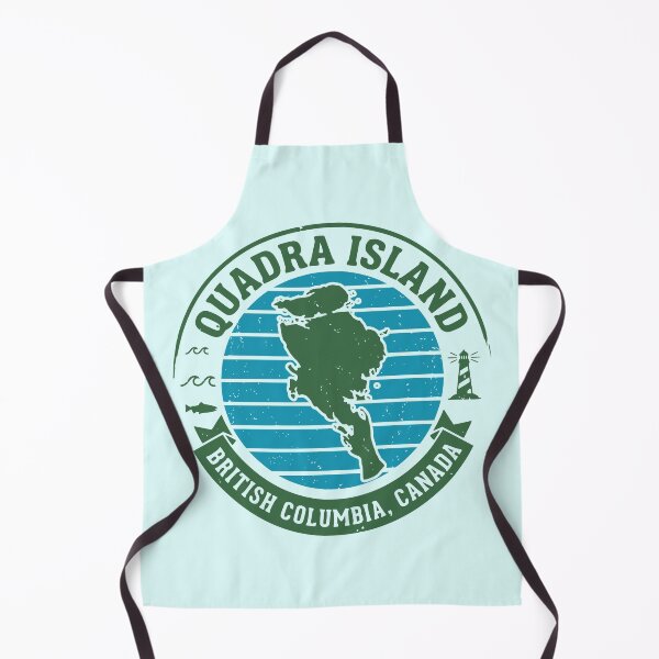 Item preview, Retro Quadra Island British Columbia Travel Badge designed and sold by Imaginationbeyond.