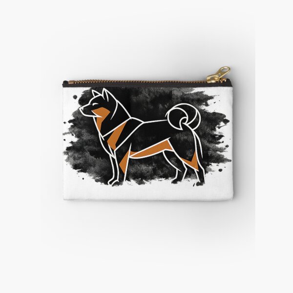 Item preview, Abstract Ink and Line Art Akita Inu designed and sold by tineldesign.